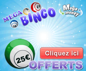 publicité binbo sur mega money games